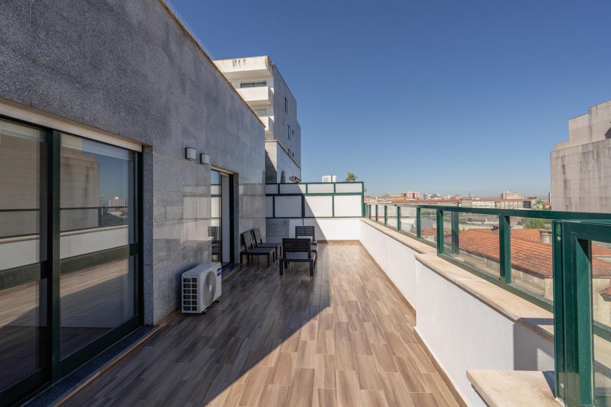 Gaia Terrace Apartamento Qian 2Br Ac L Free Parking Vila Nova de Gaia Luaran gambar