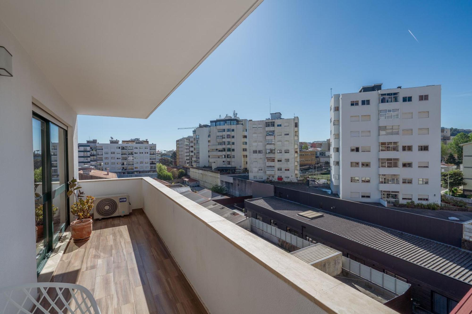 Gaia Terrace Apartamento Qian 2Br Ac L Free Parking Vila Nova de Gaia Luaran gambar