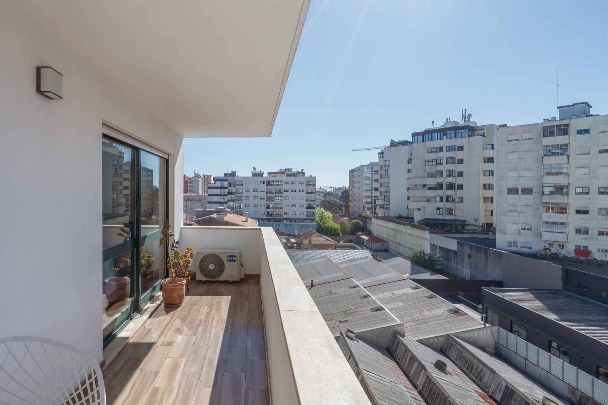 Gaia Terrace Apartamento Qian 2Br Ac L Free Parking Vila Nova de Gaia Luaran gambar